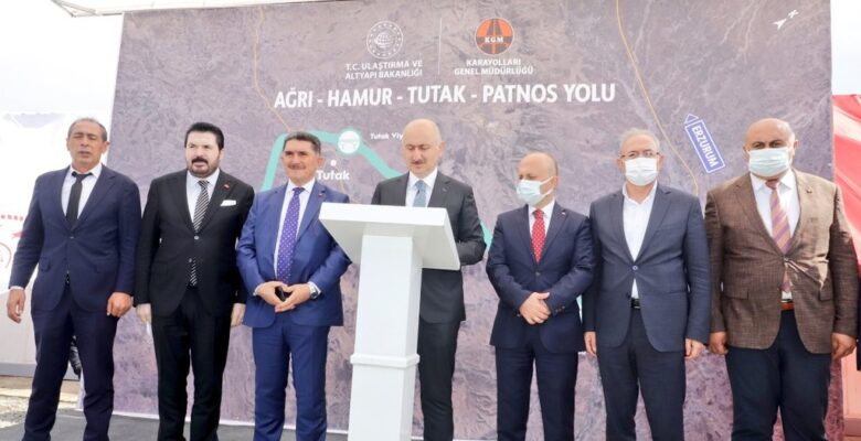 Bakan Karaismailoğlu: “Ağrı-Hamur-Tutak-Patnos Devlet Yolu Kuzey-Güney aksının önemli bir parçası”