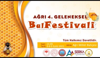 AĞRI 4. GELENEKSEL BAL FESTİVALİ BAŞLIYOR