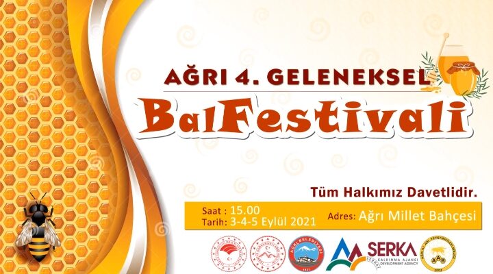 AĞRI 4. GELENEKSEL BAL FESTİVALİ BAŞLIYOR