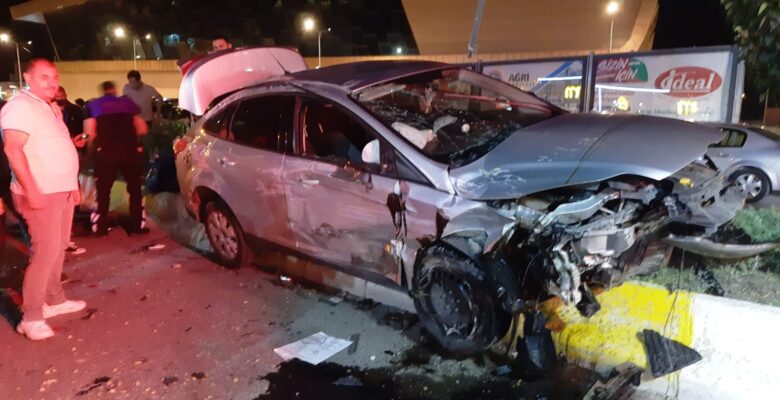 Ağrı’da trafik kazası; 1 yaralı