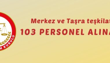 YSK’den personel alımı