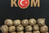 Ağrı’da 160 kilo kaçak tütün ele geçirildi