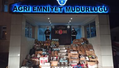 Ağrı’da tütün operasyonu