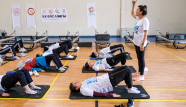 Ağrılı kadınlar pilates ile tanıştı