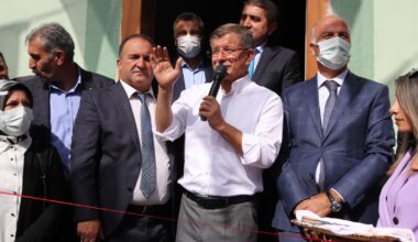 Gelecek Partisi genel Başkanı Davutoğlu Ağrı’da