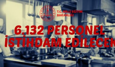 Milli Eğitim Bakanlığından personel alım ilanı