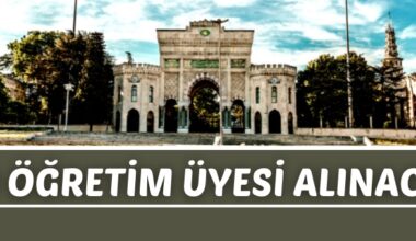 İstanbul Üniversitesi akademik personel alacak