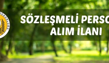 Orman Genel Müdürlüğünden personel alımı