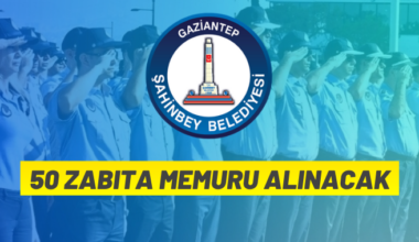 Zabıta memuru alım ilanı