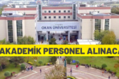 Akademik personel alım ilanı