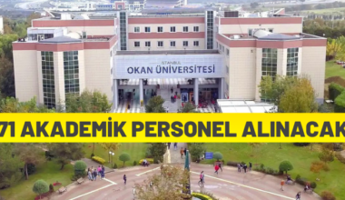 Akademik personel alım ilanı
