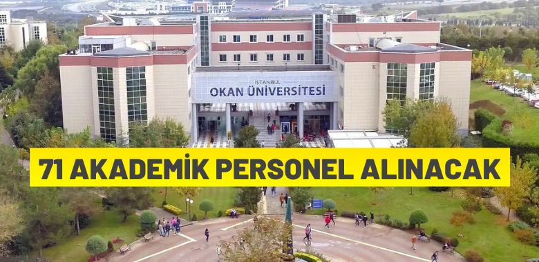 Akademik personel alım ilanı