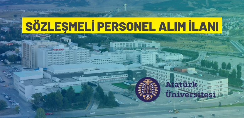 Sözleşmeli personel alım ilanı