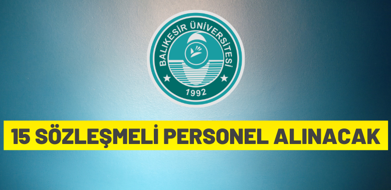 Sözleşmeli personel alım ilanı