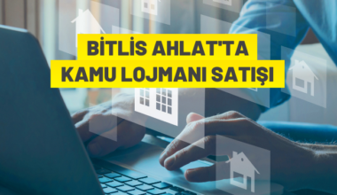 Bitlis’te kamu lojmanları satışa sunuldu