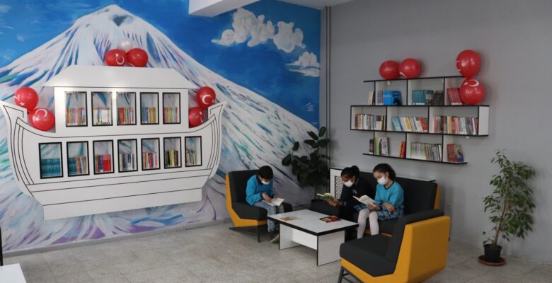 Ağrı’da öğrenciler Nuh’un Gemisi ve Ağrı Dağı temalı kütüphanelerde ders çalışacak