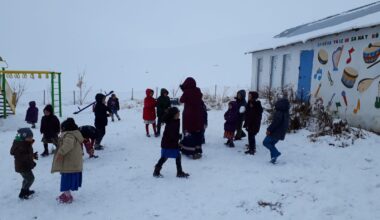 Ağrı’da kar yağışı