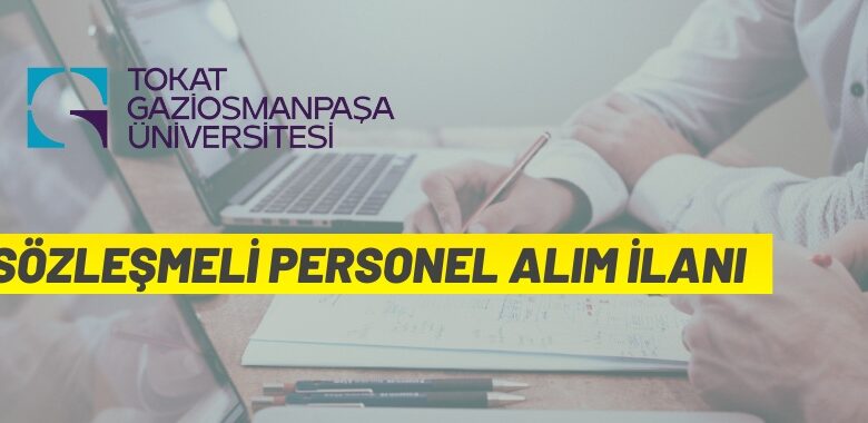 Sözleşmeli personel alım ilanı