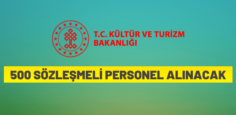500 sözleşmeli personel alınacak