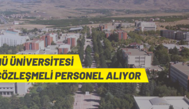 İnönü Üniversitesi 158 Sözleşmeli Personel alacak