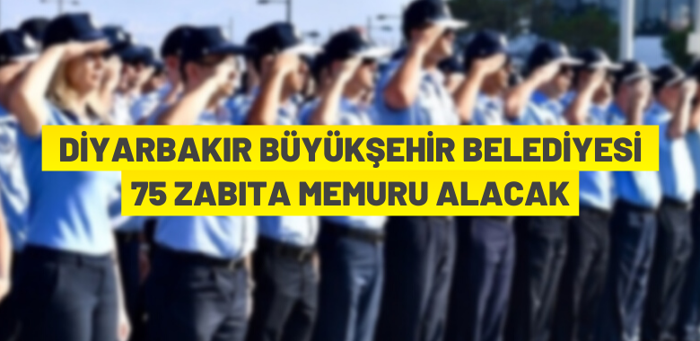 Zabıta memuru alım ilanı