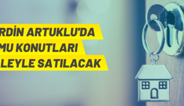 Kamu konutu satış ihalesi