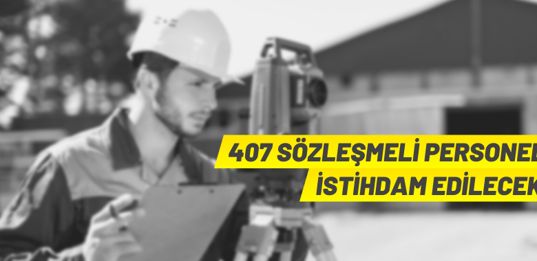 Sözleşmeli personel alım ilanı