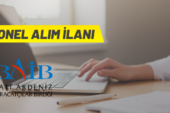 Personel alım ilanı