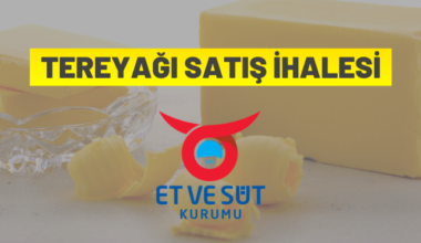 Tereyağı satış ihalesine davet
