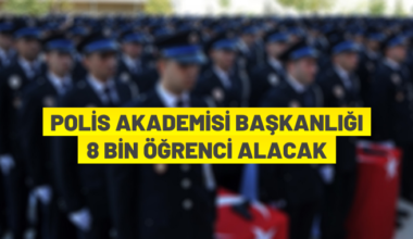 Polis Akademisi öğrenci alımı yapacak