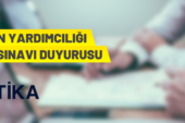 TİKA 10 Uzman Yardımcısı alacak
