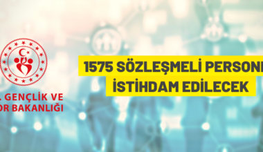 Gençlik ve Spor Bakanlığı’ndan sözleşmeli personel alım ilanı