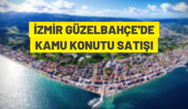 Kamu konutu satış ihalesi