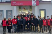 Türk Kızılay’ı Diyadin’de hizmet vermeye başladı