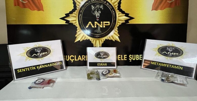 Ağrı merkezli 3 ilde uyuşturucu operasyonu: 6 kişi tutuklandı