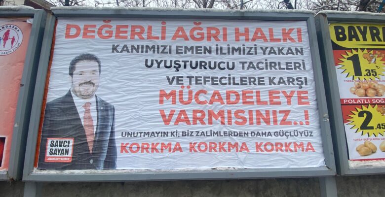 Başkan Sayan, tefeci ve uyuşturucu ile mücadele konusunda kararlı !!