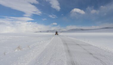 Ağrı’da 237 köy yolu ulaşıma kapandı