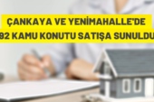 Ankara’da kamu konutu satışı