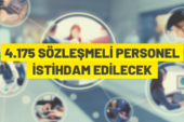 Sözleşmeli personel alım ilanı