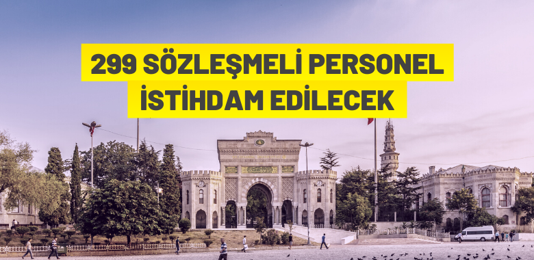 Sözleşmeli personel alım ilanı