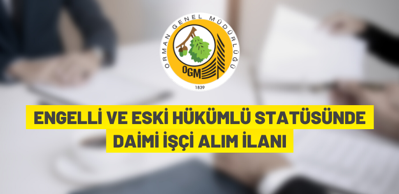Daimi işçi alım ilanı