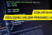 Sözleşmeli Personel alım ilanı