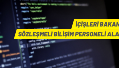 Sözleşmeli Personel alım ilanı