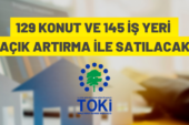 TOKİ’den konut ve iş yeri satışı