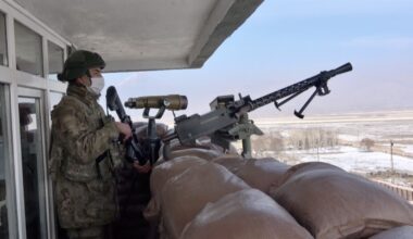 “Hudut Kartalları” yeni yıla görevleri başında girdi