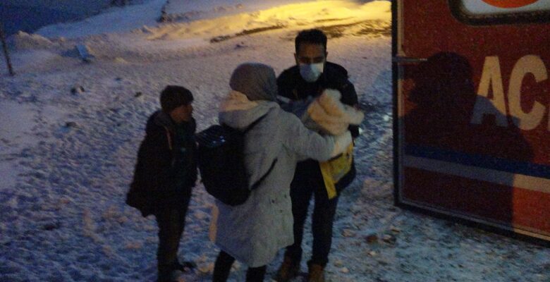 Ekipler 6 aylık bebek için seferber oldu