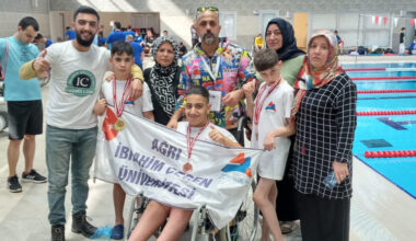 Ağrı’nın Özel Sporcuları Türkiye Şampiyonu Oldu