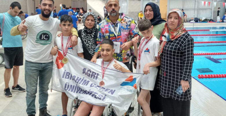 Ağrı’nın Özel Sporcuları Türkiye Şampiyonu Oldu