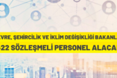 Çevre, Şehircilik ve İklim Değişikliği Bakanlığı personel alım ilanı