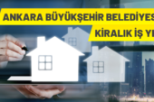 Ankara Büyükşehir Belediyesinden kiralık iş yerleri